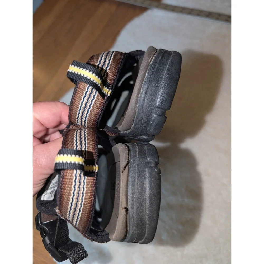 Everest Catamaran Hiking Water Shoe  Mens Sandals Sz 8 Brown Ankle Strap